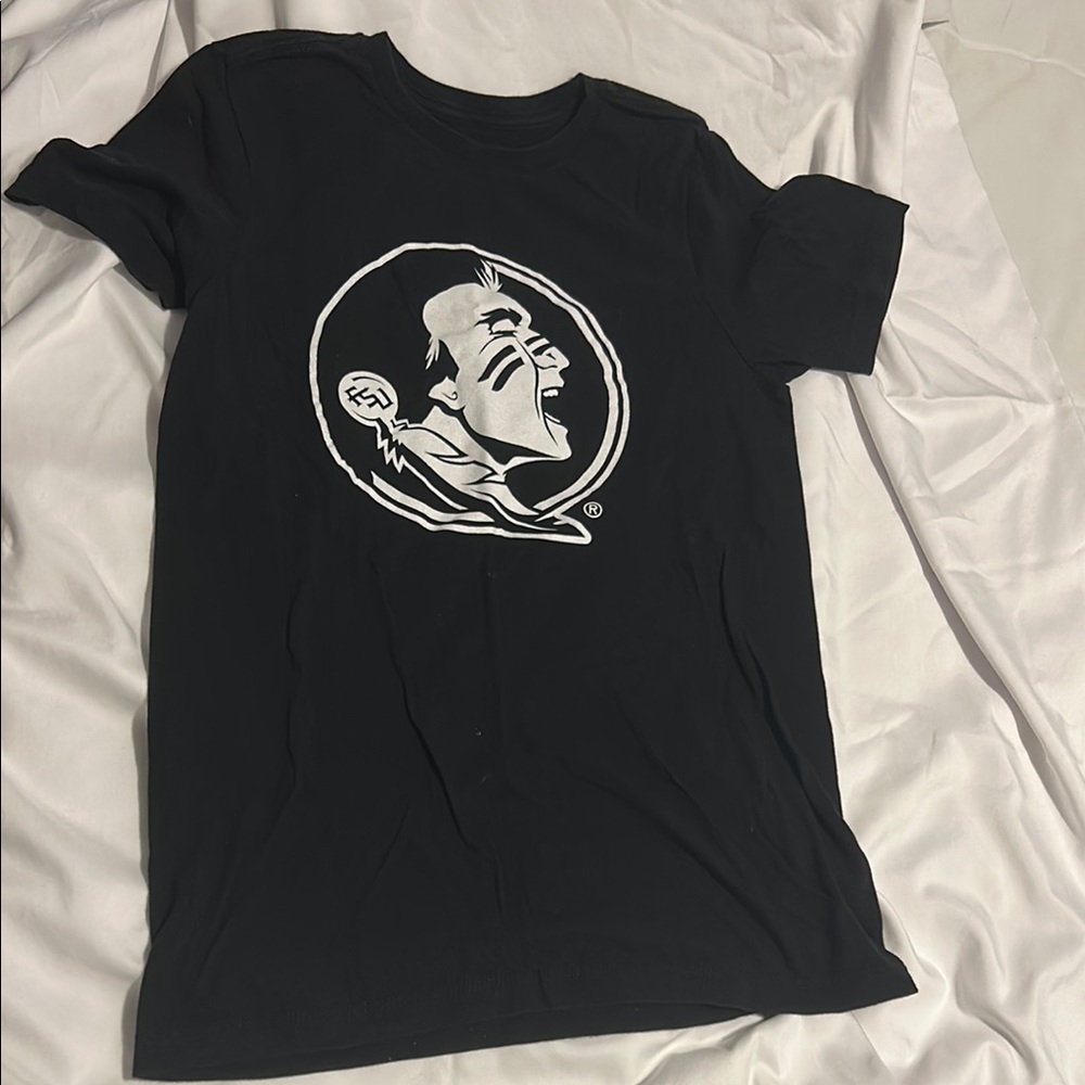 Black Graphic Florida State University (FSU) T-Shirt